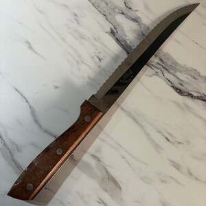 Vintage Regent Swords Lightning Edge Slicing Knife Serrated Stainless Japan